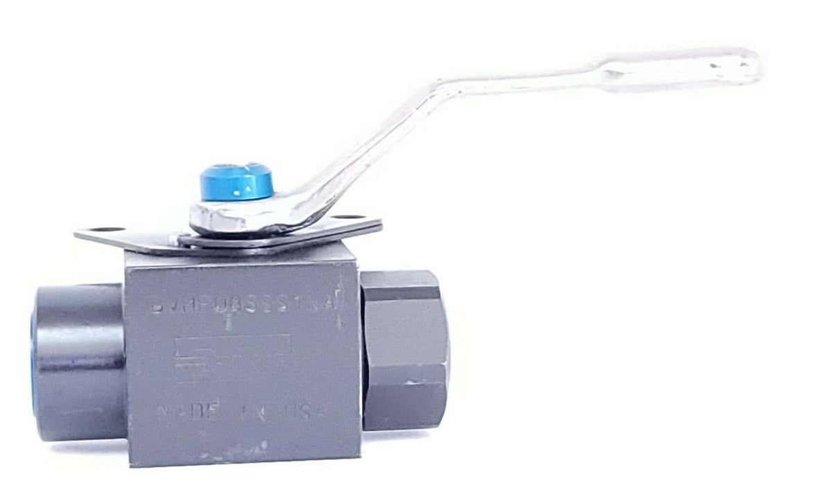 NEW PARKER BVHP08SSS1NA HIGH PRESSURE BALL VALVE