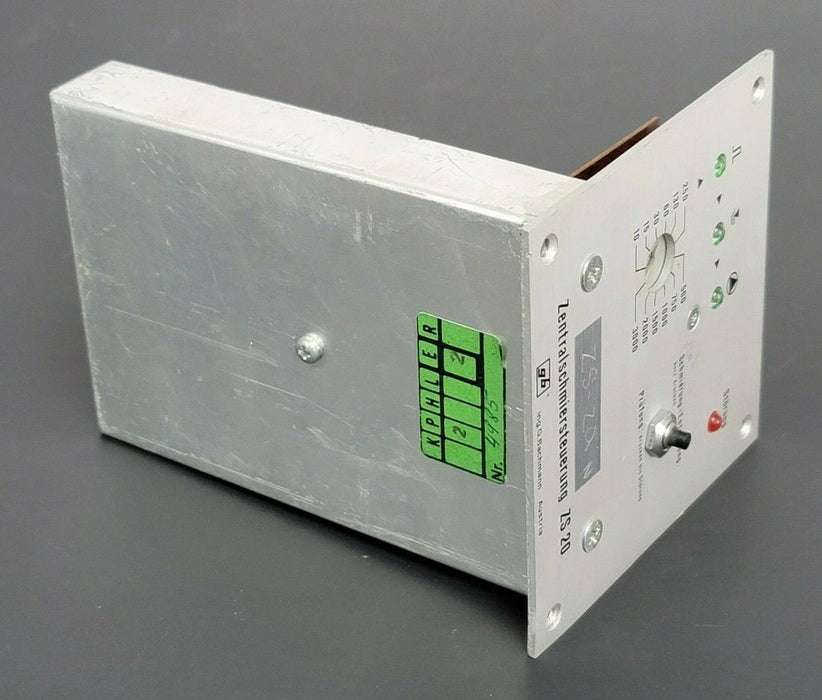 G. BACHMANN ZENTRALSCHMIERSTEUERUNG ZS 20