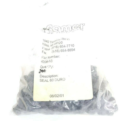 BAG OF 200 NEW RAMER 4008-6B SEALS 60 DURO