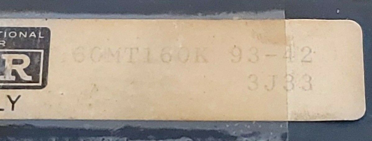 INTERNATIONAL RECTIFIER 60MT160K BRIDGE RECTIFIER 60AMP 3PH 160V