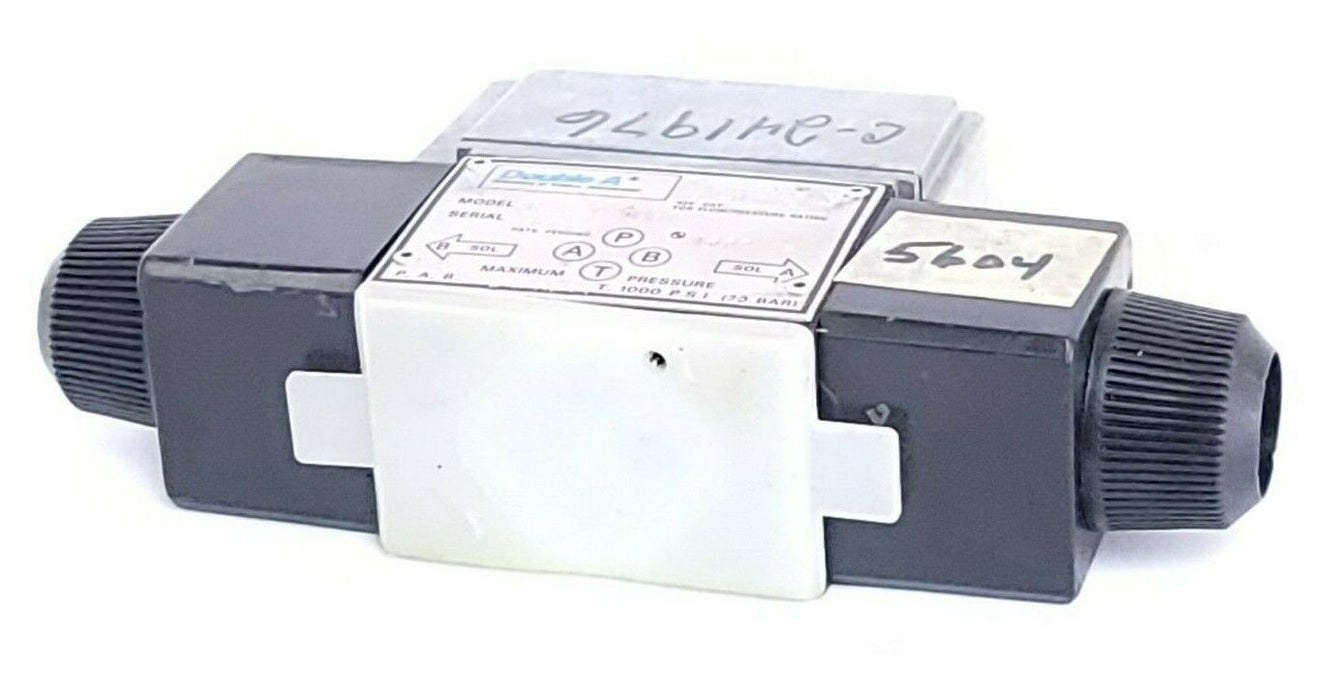 NEW DOUBLE A QF 3 0 10B1 SOLENOID VALVE QF3010B1 4500PSI 110/120V 50/60HZ