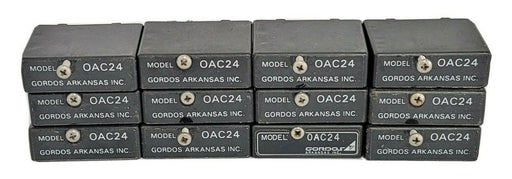 LOT OF 12 GORDOS OAC24 INPUT MODULE RELAYS