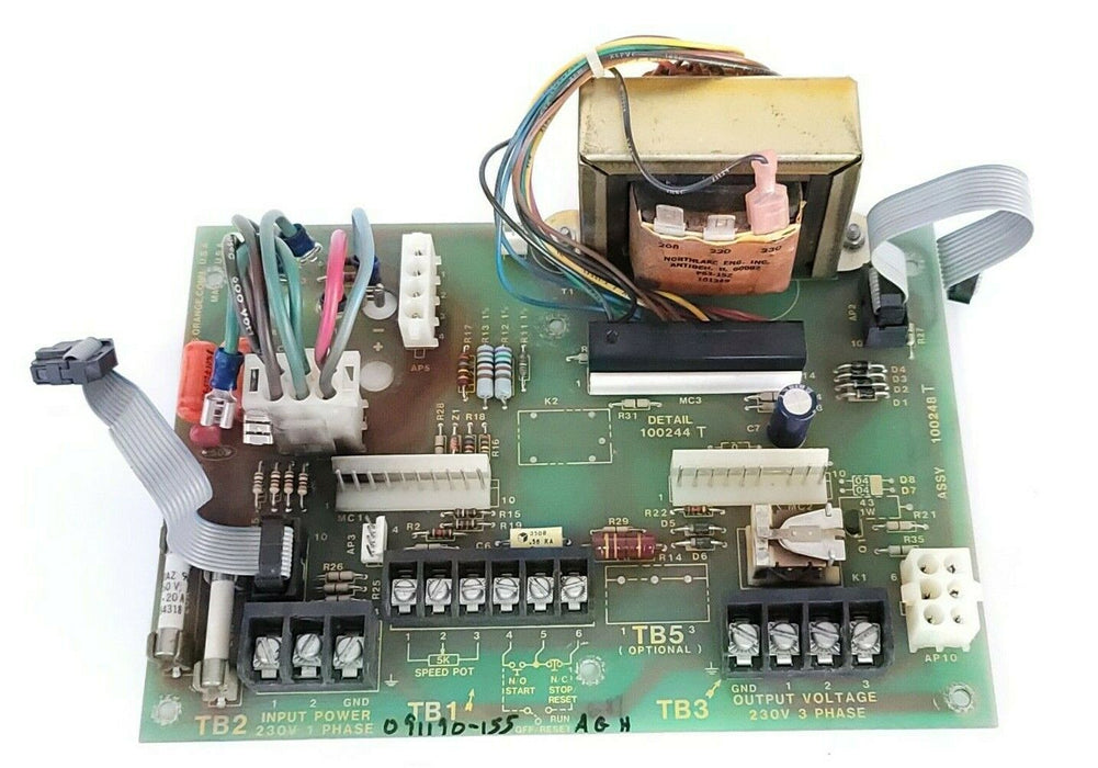 PARAMETRICS 100248 MOTHERBOARD 230V, 3PH