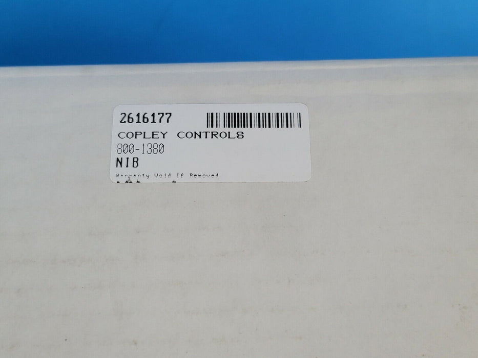 NIB COPLEY CONTROLS 800-1380 SERVO AMPLIFIER 8001380