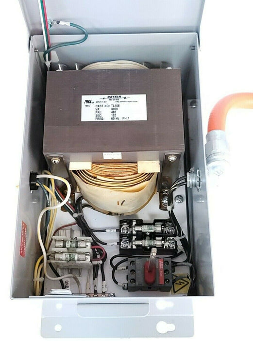 DAYKIN ELECTRIC LTFS-15 TRANSFORMER DISCONNECT TOTAL VA: 3000 SINGLE PHASE