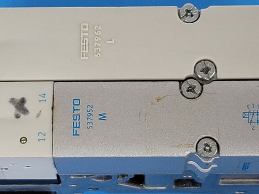 FESTO VMPA2-FB-EMS-4 ELECTRONIC MODULE VALVE ASSEMBLY 537952, 537962