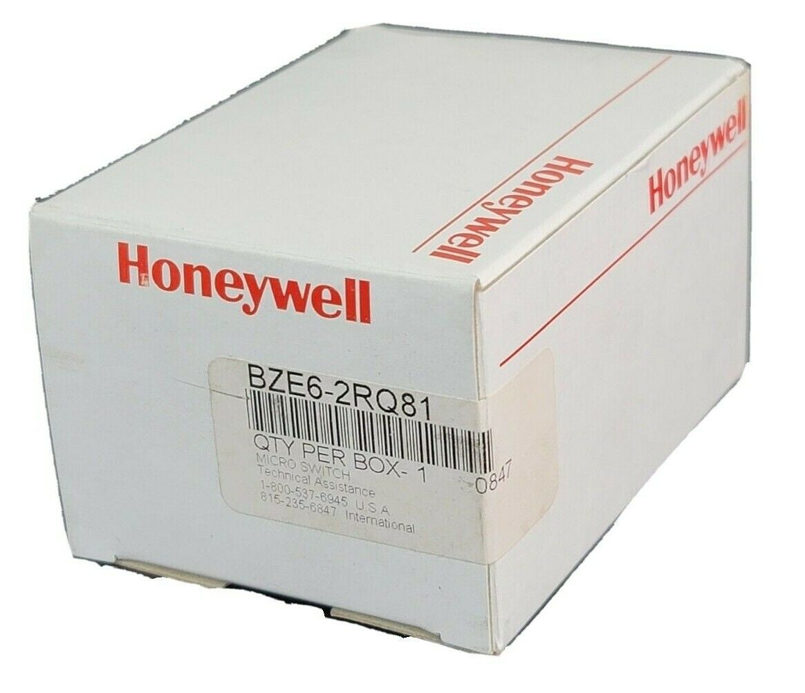 NIB HONEYWELL MICRO SWITCH BZE6-2RQ81 LIMIT SWITCH BZE62RQ81