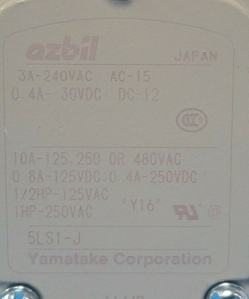 NEW AZBIL 5LS1-J LIMIT SWITCH 5LS1J