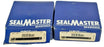 LOT OF 2 NIB SEALMASTER SFT-16C FLANGE MOUNT BEARINGS 2 BOLT 1 INCH BORE