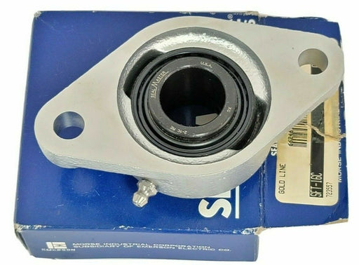 LOT OF 2 NIB SEALMASTER SFT-16C FLANGE MOUNT BEARINGS 2 BOLT 1 INCH BORE