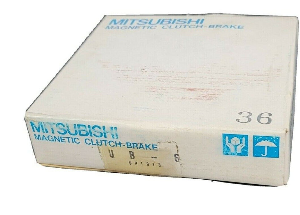 NIB MITSUBISHI UB-6 MAGNETIC CLUTCH-BRAKE 091813