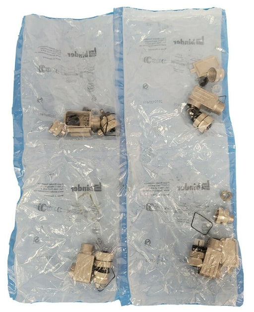 LOT OF 4 NEW BINDER 71399143682405 CONNECTORS 2510127415