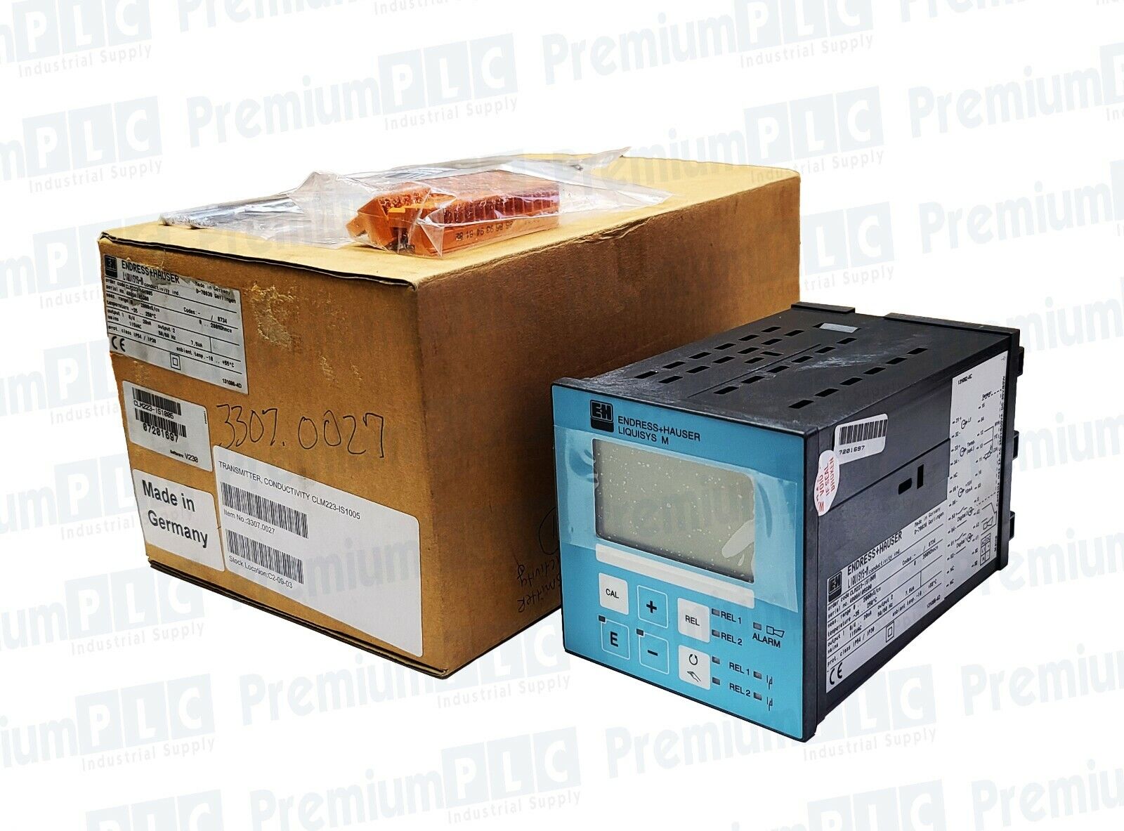 NEW ENDRESS+HAUSER CLM223-IS1005 LIQUISYS-M CLM223 CONDUCTIVITY TRANSMITTER V230