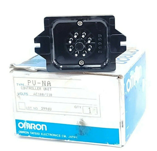 NIB OMRON PU-NA CONTROLLER UNIT PUNA 100/110VAC 50/60HZ W/ 8PFA SOCKET