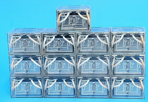 LOT OF 13 OMRON LY4120VAC RELAYS LY4 120VAC