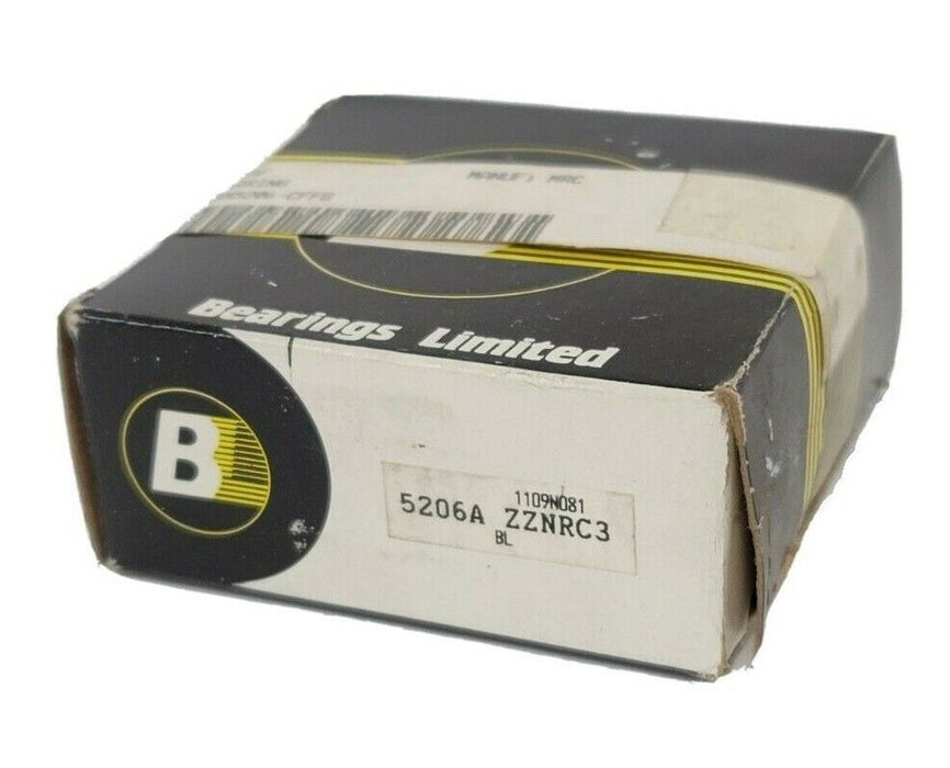 NIB BL BEARINGS LIMITED 5206A ZZNRC3 BEARING
