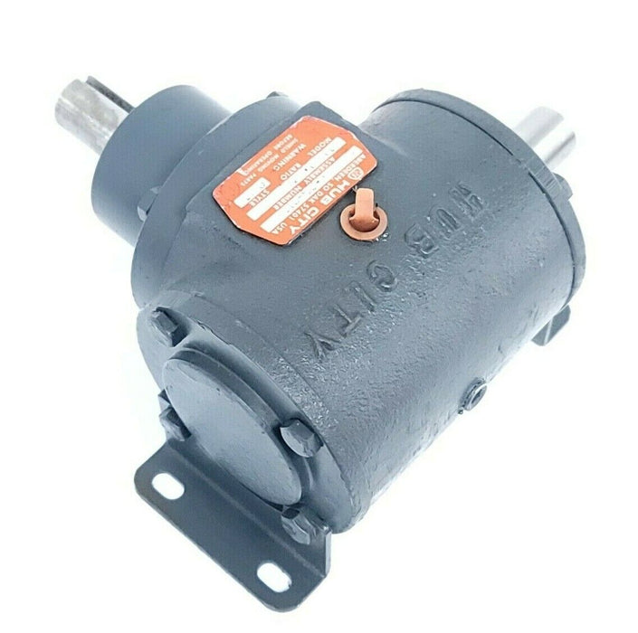 NEW HUB CITY 0220-00519-011 RIGHT ANGLE STRAIGHT BEVEL REDUCER MODEL 11