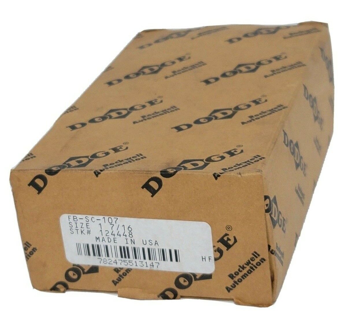 NIB DODGE FB-SC-107 FLANGE BEARING FBSC107 SIZE: 1-7/16