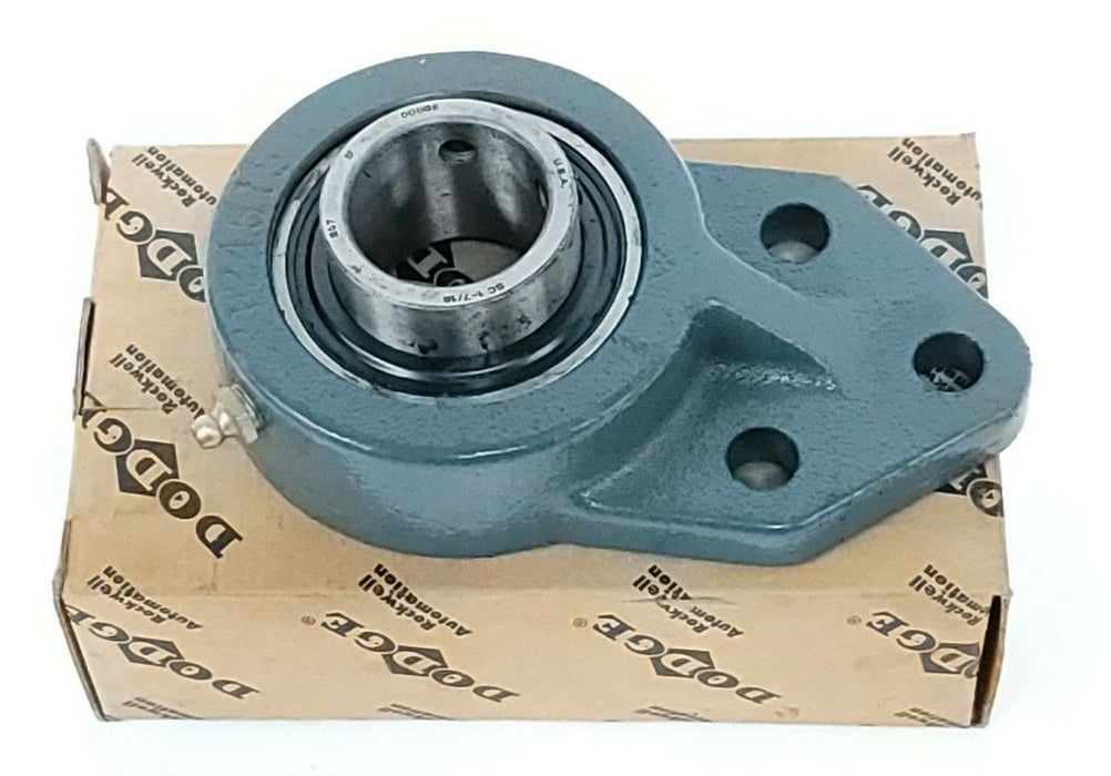 NIB DODGE FB-SC-107 FLANGE BEARING FBSC107 SIZE: 1-7/16