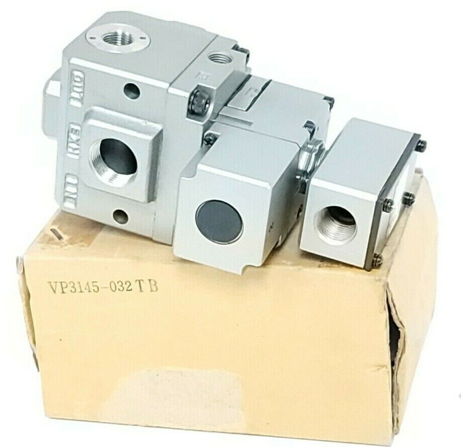 NIB SMC VP3145-032TB SOLENOID VALVE 200VAC, VP3145032TB, VP3145
