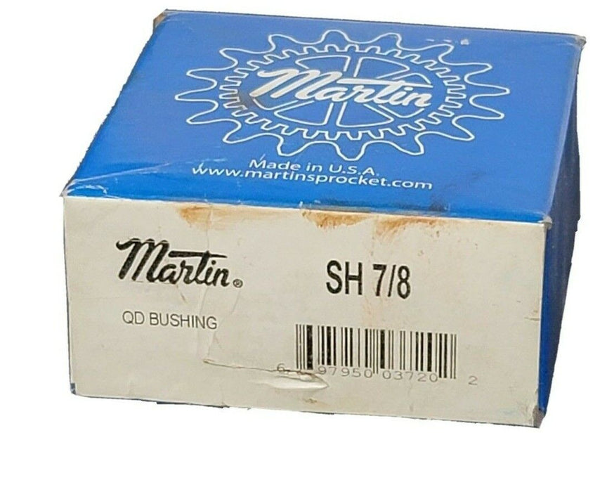 NIB MARTIN SH 7/8 QD BUSHING SH78