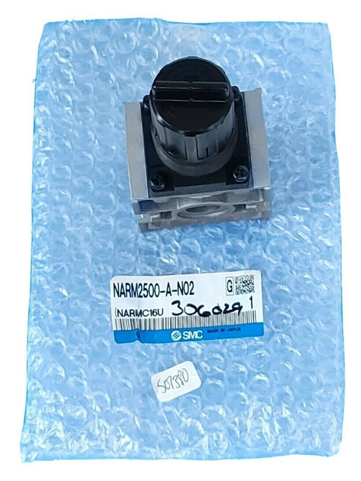 NEW SMC NARM2500-A-N02 MANIFOLD REGULATOR BLOCK NPT 1/4 INCH