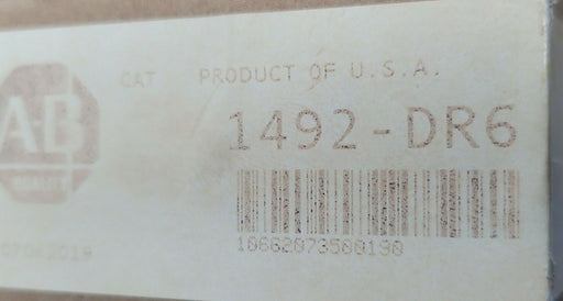 BOX OF 1 NEW ALLEN BRADLEY 1492-DR6 DIN RAILS SER. A 1 METER LONG
