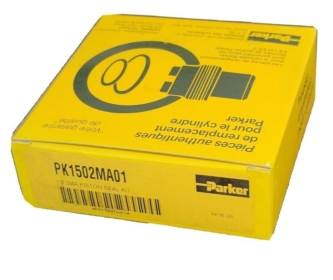 NEW IN BOX PARKER PK1502MA01 PISTON SEAL KIT FOR 1-1/2" DIAMETER BORE