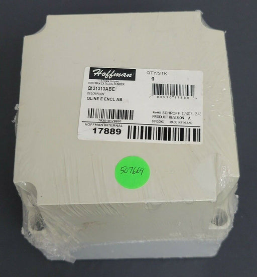 NEW HOFFMAN PENTAIR Q131313ABE QLINE E ENCL AB