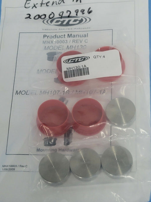 LOT OF 4 NEW CTC MH130-1A MOUNTING DISK MH1301A MNX10003 / REV. C