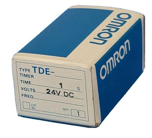 NIB OMRON TDE TIMER 1S 24VDC, TDE-24VDC-1S