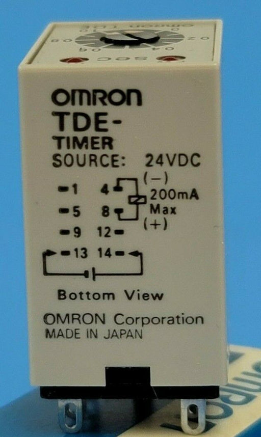 NIB OMRON TDE TIMER 1S 24VDC, TDE-24VDC-1S