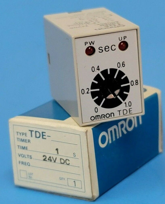 NIB OMRON TDE TIMER 1S 24VDC, TDE-24VDC-1S