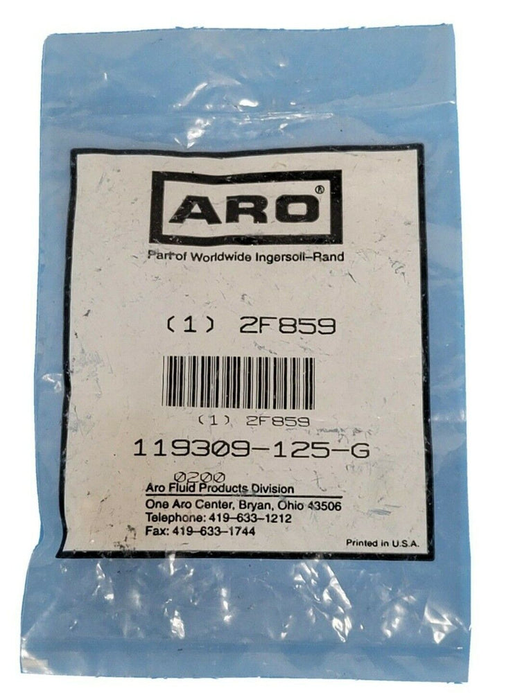 NEW ARO 2F859 ELBOW CYLINDER PORT FLOW CONTROL VALVE 1/8'' 119309-125-G