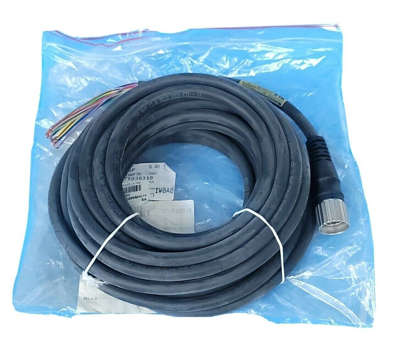 NEW MOLEX WOODHEAD K03000B20M100 M23-19P-FE-ST-10M-PUR-UL