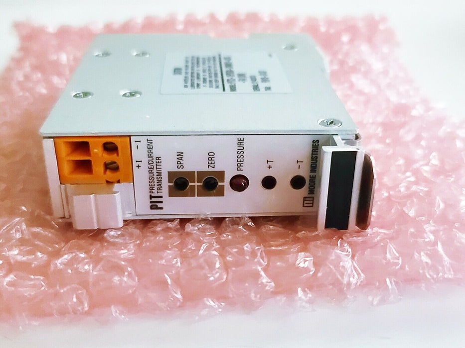 NEW MOORE INDUSTRIES PIT/3-15PSIG/4-20MA/12-42DC FA1 DIN PIT (I/P) TRANSMITTER