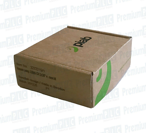 NEW PIAB 3222219/1 VACUUM PUMP X20A6-CN 2 x 3/8" W/ CONNECTION KIT