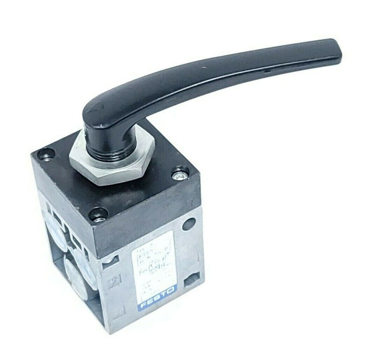 NEW FESTO 8995 HAND LEVER VALVE H-5-1/4 B OPERATING PRESSURE -0.95-10 BAR