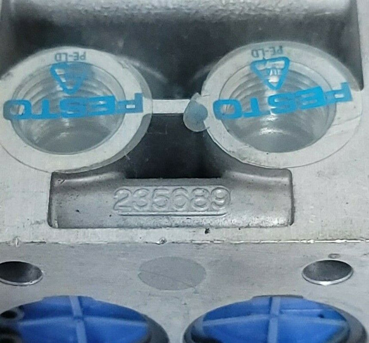NEW FESTO 8995 HAND LEVER VALVE H-5-1/4 B OPERATING PRESSURE -0.95-10 BAR