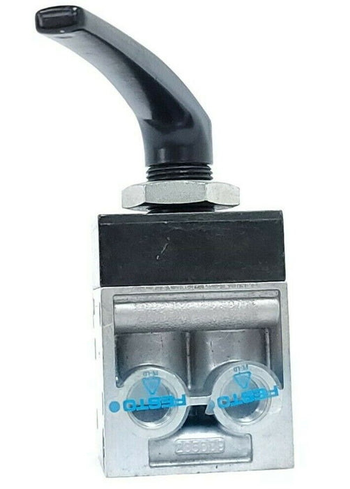 NEW FESTO 8995 HAND LEVER VALVE H-5-1/4 B OPERATING PRESSURE -0.95-10 BAR