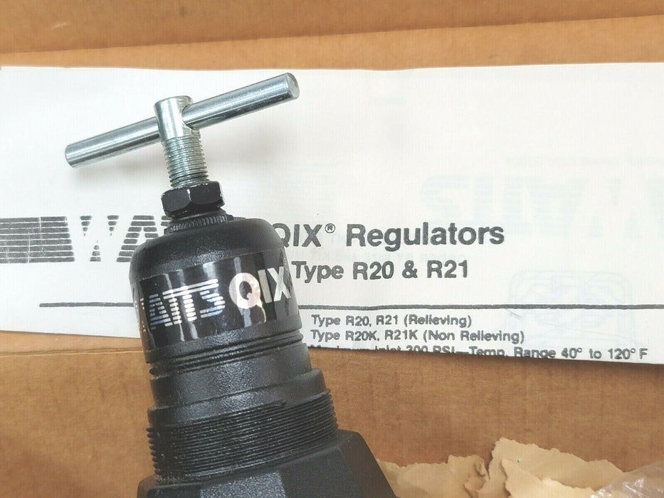 NIB WATTS QIX R21-00C-M1 REGULATOR R2100CM1