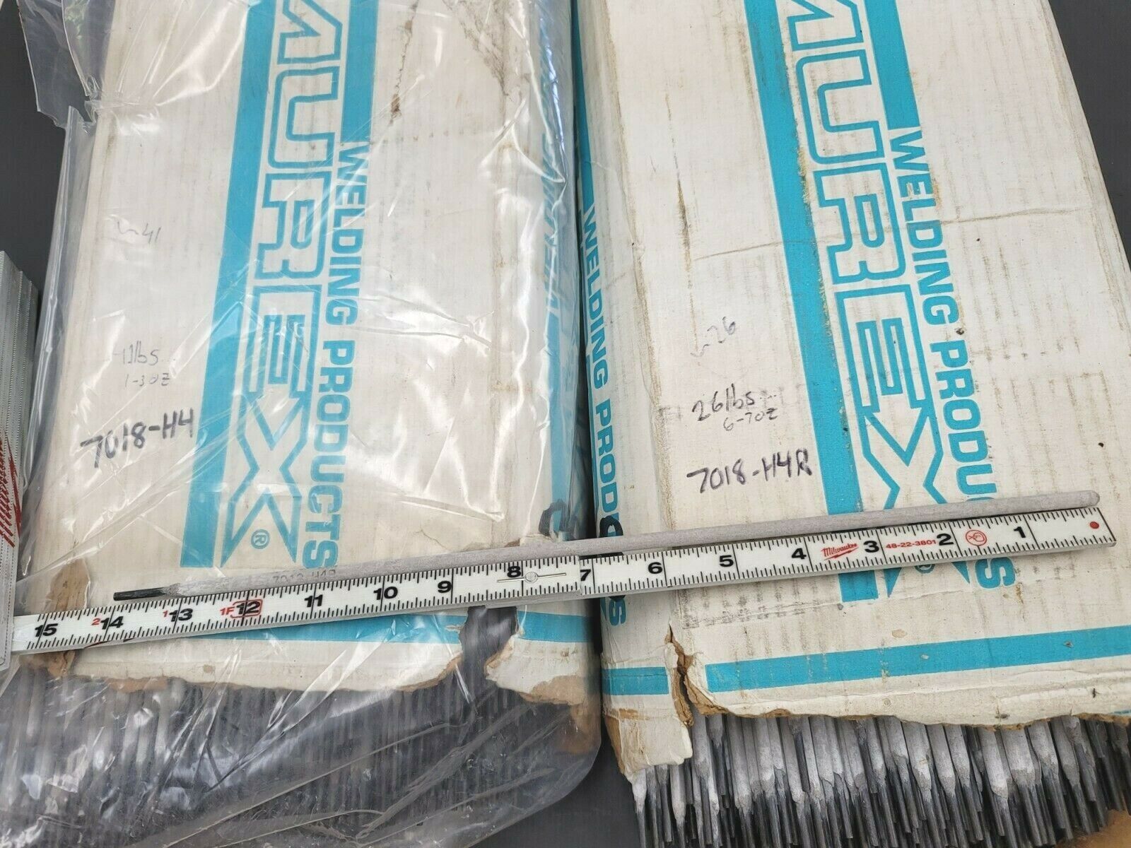 NEW LINCOLN MUREX 6013 6013D 1/8 STICK WELDING ELECTRODE RODS 67LBS