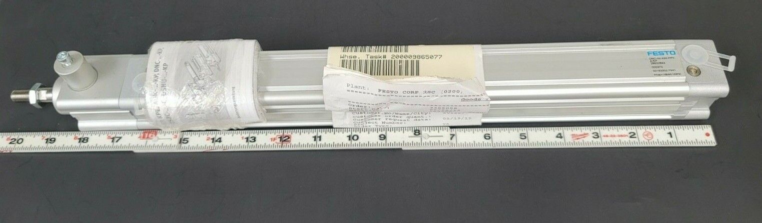 NEW FESTO DNC-32-320-PPV-A-KP CYLINDER DNC32320PPVAKP, 28632843