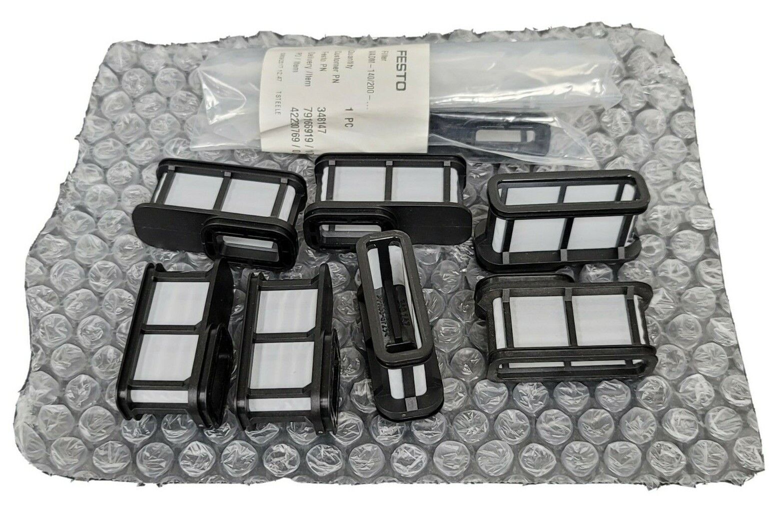 LOT OF 8 NEW FESTO VADM-140/200 FILTERS 348147