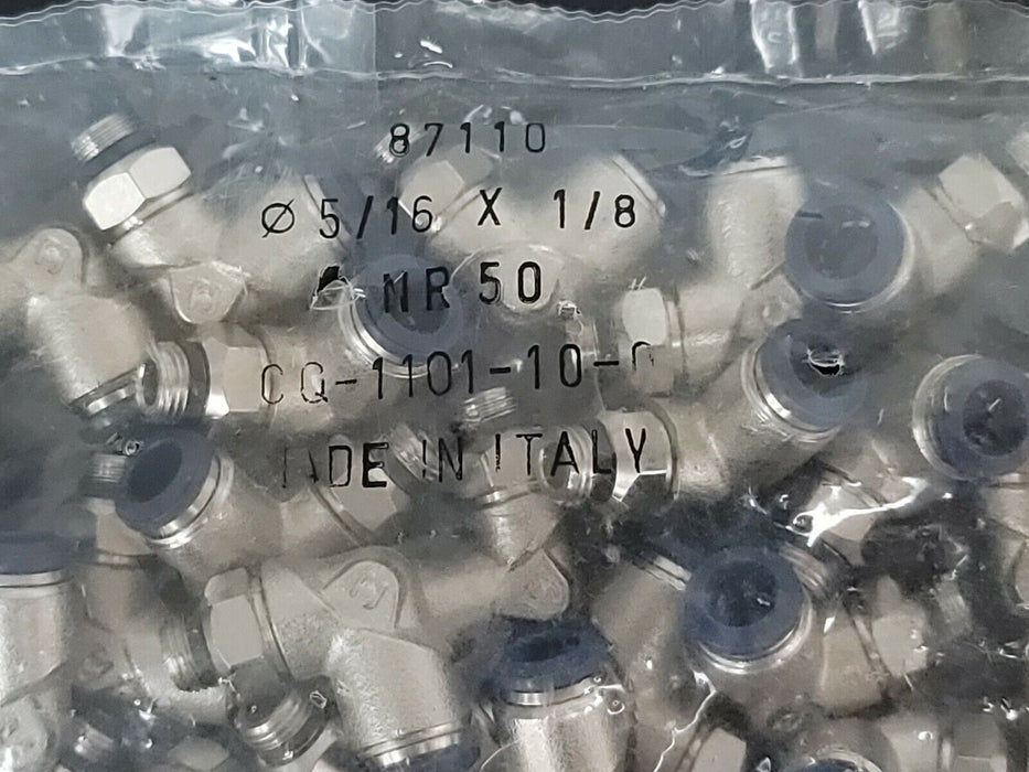 BOX OF 600 NEW ALPHA TECHNOLOGIES 87110 90DEG. ELBOWS 05/16 X 1/8