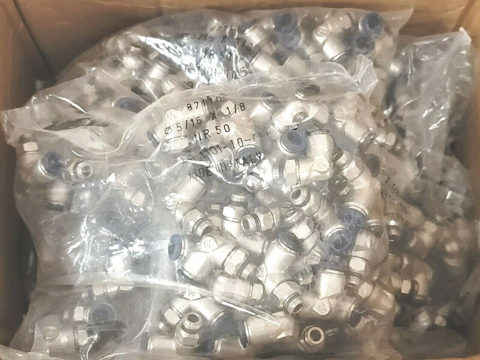 BOX OF 600 NEW ALPHA TECHNOLOGIES 87110 90DEG. ELBOWS 05/16 X 1/8