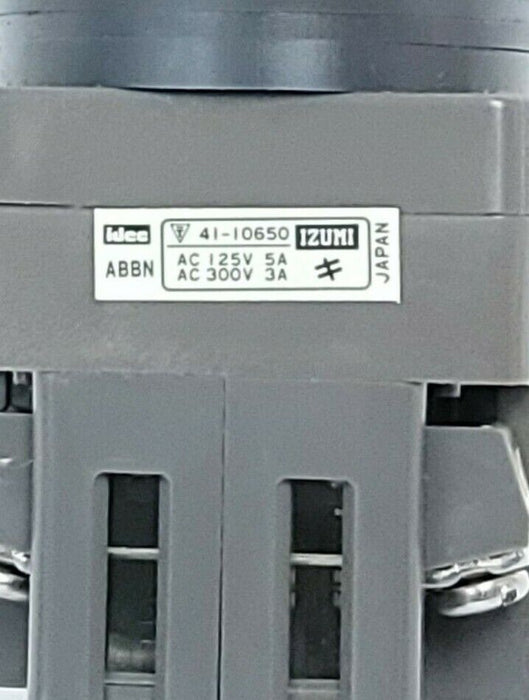 NEW IDEC ABBN1120 PUSHBUTTON FLUSH TWIN GREEN/RED BUTTON COLOR COMBO