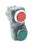 NEW IDEC ABBN1120 PUSHBUTTON FLUSH TWIN GREEN/RED BUTTON COLOR COMBO