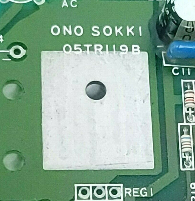 ONO SOKKI 05TR119B BOARD O5TRII9B