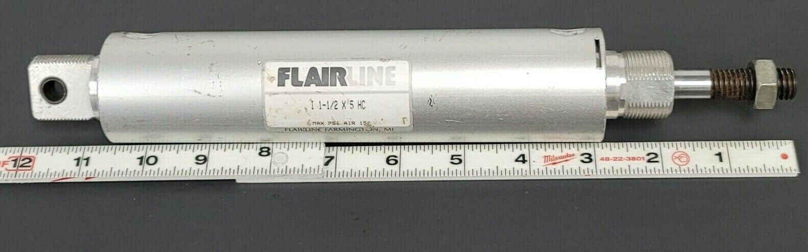 FLAIRLINE I 1-1/2 X 5 HC AIR CYLINDER MAX PSI SIR 150